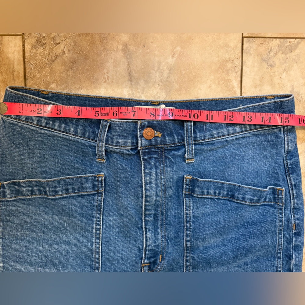 NWOT Madewell Classic Straight Full-Length Jeans in Marfield Wash Women’s 30 - Picture 12 of 13